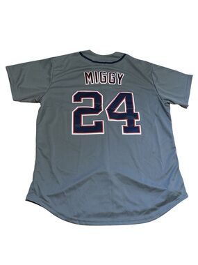 Retro Drip MIGGY #24 Miguel Cabrera Detroit Homage Baseball Jersey sz XL
